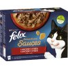 Felix Sensations Sauce krůta, jehněčí  12 x 85 g