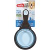 Odměrka na krmivo SILICONE s klipem, modrá L 473ml Zolux