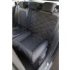 Polštář na autosedadlo, 61 x 10 x 50 cm, černá