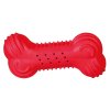 Chrastící kost přírodní guma 18 cm