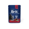 BRIT PREMIUM POUCHES HOVEZI+HRASEK 100G