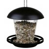 Zahradní závěsné plast. krmítko tubus se stříškou 900ml/17cm