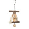 Natural Living - přírodní hračka pro ptáky se zvonkem 20 cm