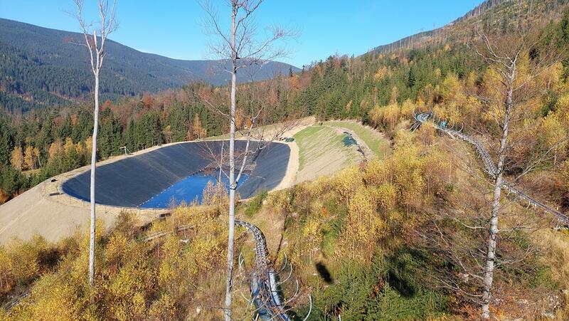 Zasněžovací jezero Dolní Morava