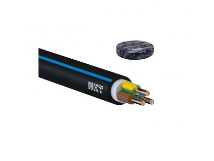 CYKY 5x1,5 mm2 - pětižílový zemní kabel pro 4 elmag. ventily