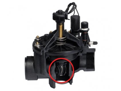 Elektromagnetický ventil P220 3", s regulací průtoku, cívka 24 V AC, SCRUBBER