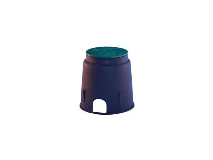 Zátěžová ventilová šachta velká kulatá, průměr 25 cm, výška 26 cm, délka 33 cm