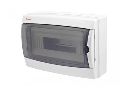 Rozvaděč ACQUA 3912-T IP65, 12modulů, průhledné dveře