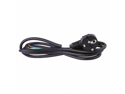 Napájecí kabel Flexo 3x0,75-H05VV-F, 2m, černá