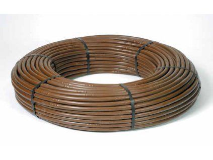 Kapková hadice DRIP IN® PC, průměr 16 mm, role 100 m, hnědá
