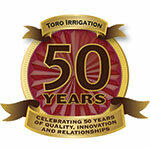 Závlahové systémy TORO oslavujú 50 rokov