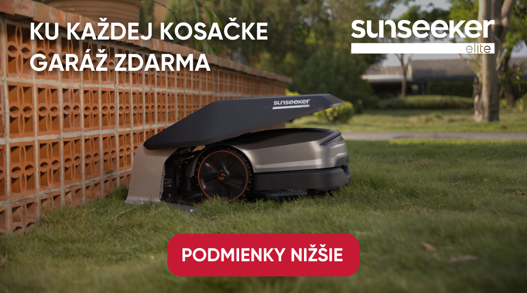 Garáž zdarma ku kosačke Sunseeker