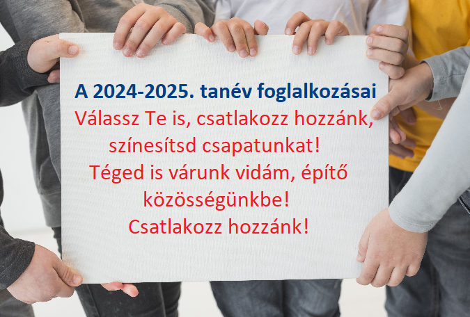 Minden szinten szinte minden a gyerekekért!