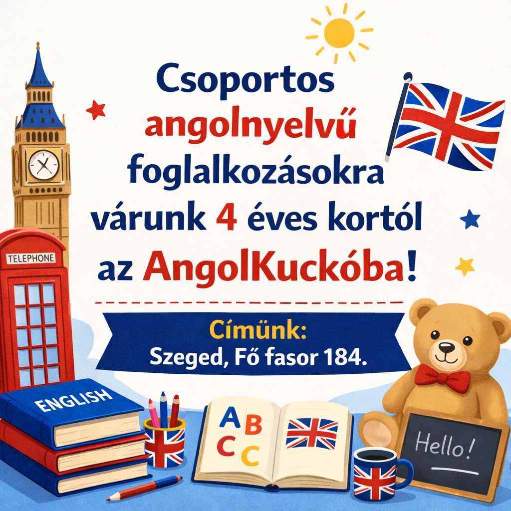 Angol nyelvű foglalkozások gyerekeknek