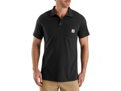 Polo triko Carhartt Force Relaxed Fit Midweight Short Sleeve pocket Polo
