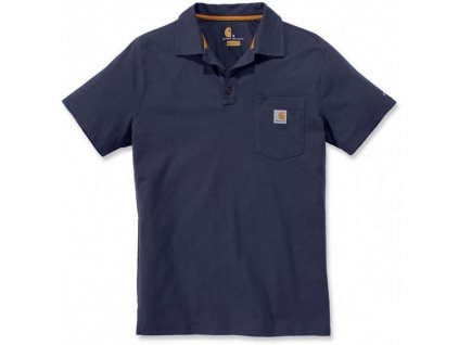 Polo triko Carhartt Force Relaxed Fit Midweight Short Sleeve pocket Polo