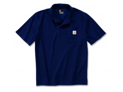 Polo triko Carhartt Loose Fit Midweight Short Sleeve Pocket Polo