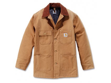 Bunda Carhartt hnědá S Carhartt Chore Coat