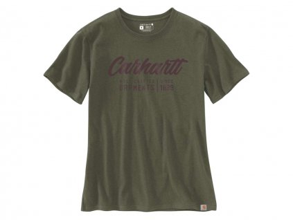 Dámské triko Carhartt Loose Fit Heavyweight Short-Sleeve Crafted Graphic T-Shirt