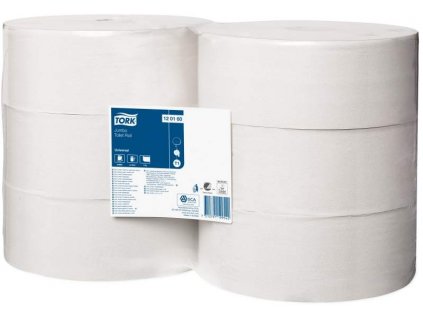 TORK 120160 – Jumbo jemný toaletní papír T1, 1vr., 6 x 480m - Karton