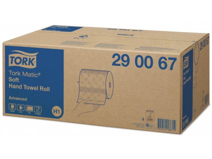 TORK 290067 – Matic® jemné papírové ručníky v roli H1, 2 vrst., 150 m, 6 rolí - Karton