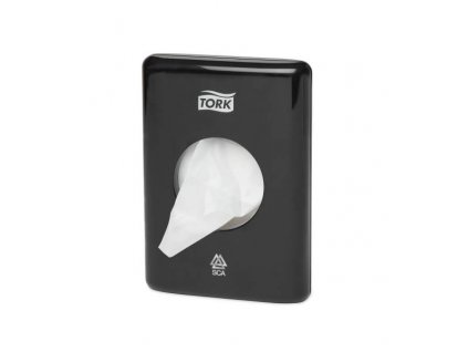 TORK 566008 – Zásobník na hygienické sáčky, černý
