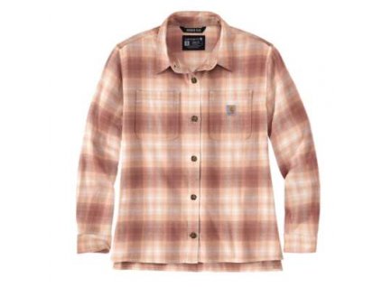 Dámská košile Carhartt Rugged Flex Loose Fit Midweight Flannel Long-Sleeve Plaid Shirt