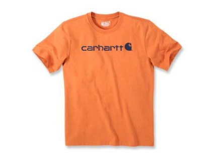 Triko Carhartt Relaxed Fit Heavyweight Short Sleeve Logo Graphic T-Shirt