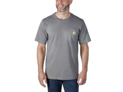 Triko Carhartt Relaxed Fit Heavyweight Short Sleeve K87 Pocket T-Shirt