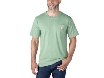 Triko Carhartt Relaxed Fit Heavyweight Short Sleeve K87 Pocket T-Shirt