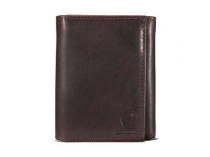 Peněženka Carhartt Oil Tan Leather Trifold Wallet