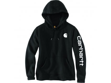 Dámská mikina Carhartt Clarksburg Sleeve Logo Hooded Sweatshirt