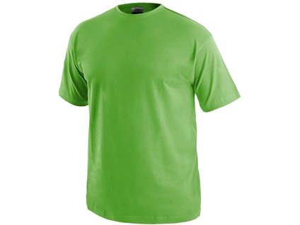 Tričko CXS DANIEL, krátký rukáv, zelené jablko