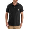 Polo triko Carhartt Force Relaxed Fit Midweight Short Sleeve pocket Polo