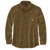 Košile s dlouhým rukávem Carhartt Rugged Flex Relaxed Fit Midweight Flannel Long Sleeve