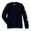 Triko Carhartt černá XL Long-Sleeve Graphic Logo T-Shirt