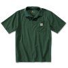 Triko POLO Carhartt zelená XS Contractor's Work Pocket™ Polo