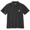 Triko POLO Carhartt černá L Contractor's Work Pocket™ Polo