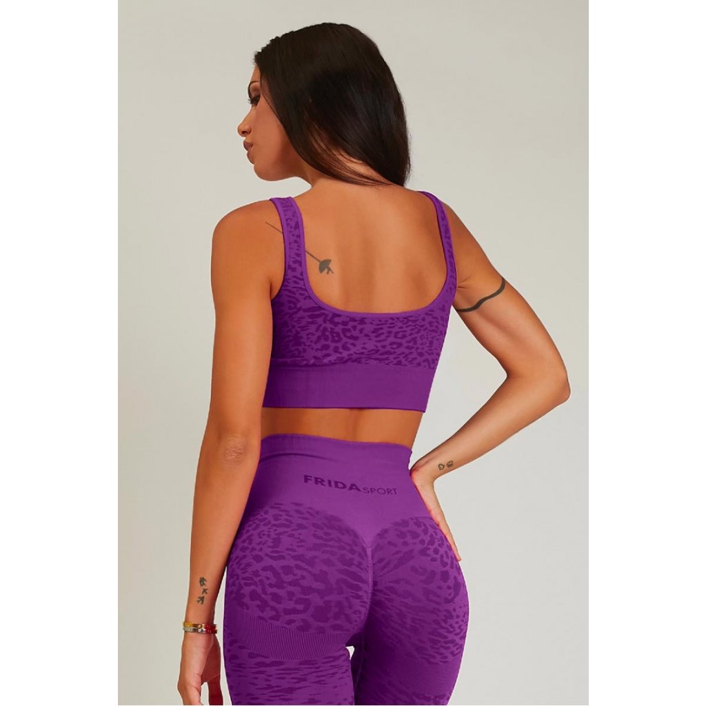 top jungle leopardo viola taglia unica (1)