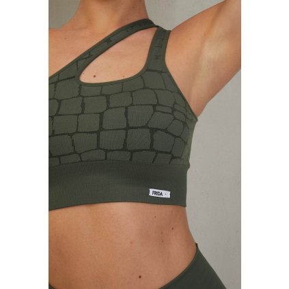 Top FGM04 Innergy® asymetrický - zelený krokodýl (Velikost M/L)