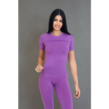 Tričko krátký rukáv FGM04 Eldorado Ecofir® fialové (Velikost M/L)