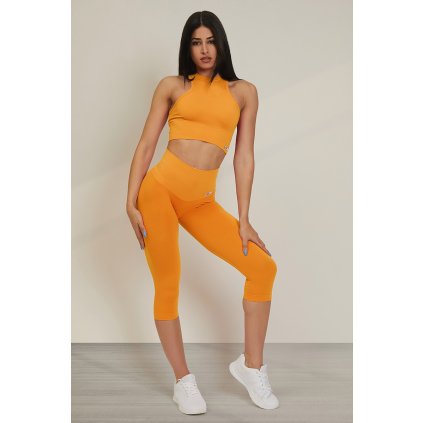 Tříčtvrteční legíny FGM04 All-Up Innergy® mango (Velikost M/L)