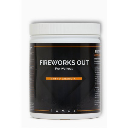 fireworks out pre workout arancia 500gr