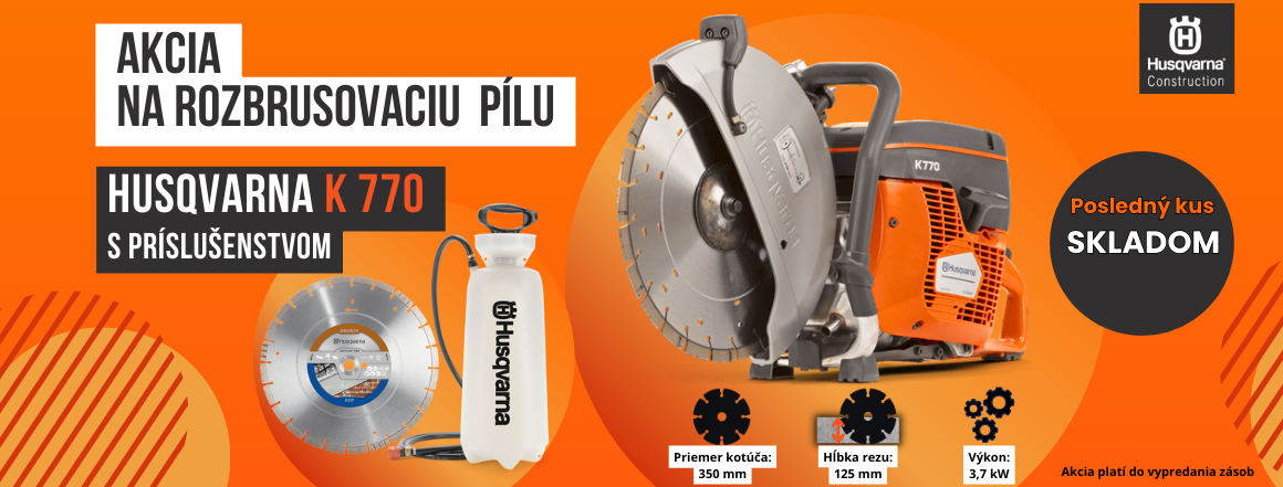 Akcia Husqvarna K770