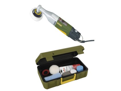 Uhlová leštička s dlhým krkom Proxxon WP E s príslušenstvom profikotuce3