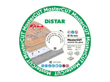 Diamantový rezný kotúč DISTAR 1A1R MasterCUT 76 mm profikotuce sk 1