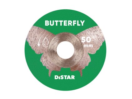 Diamantový rezný kotúč DISTAR Butterfly 50 mm s 0,60 mm hrúbkou profikotuce sk 1