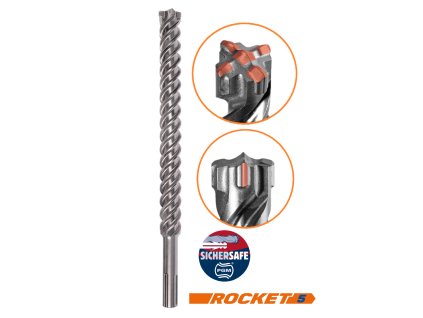 rocket 5 profikotuce sds max zelezobeton profikotuce