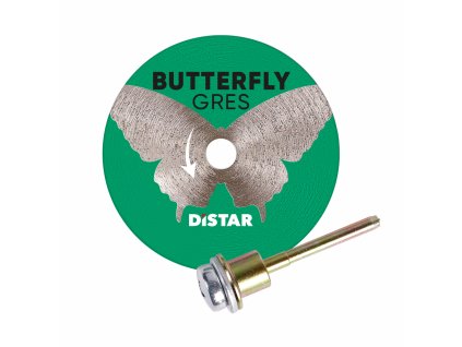 Diamantový rezný kotúč DISTAR Butterfly 45 mm do vŕtačky na gres profikotuce (6)
