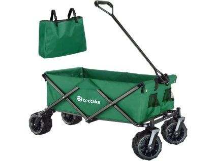 Folding hand cart max. 80kg green